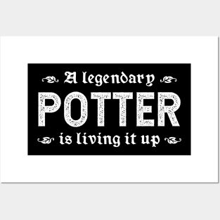 A Legendary Potter Is Living It Up Posters and Art